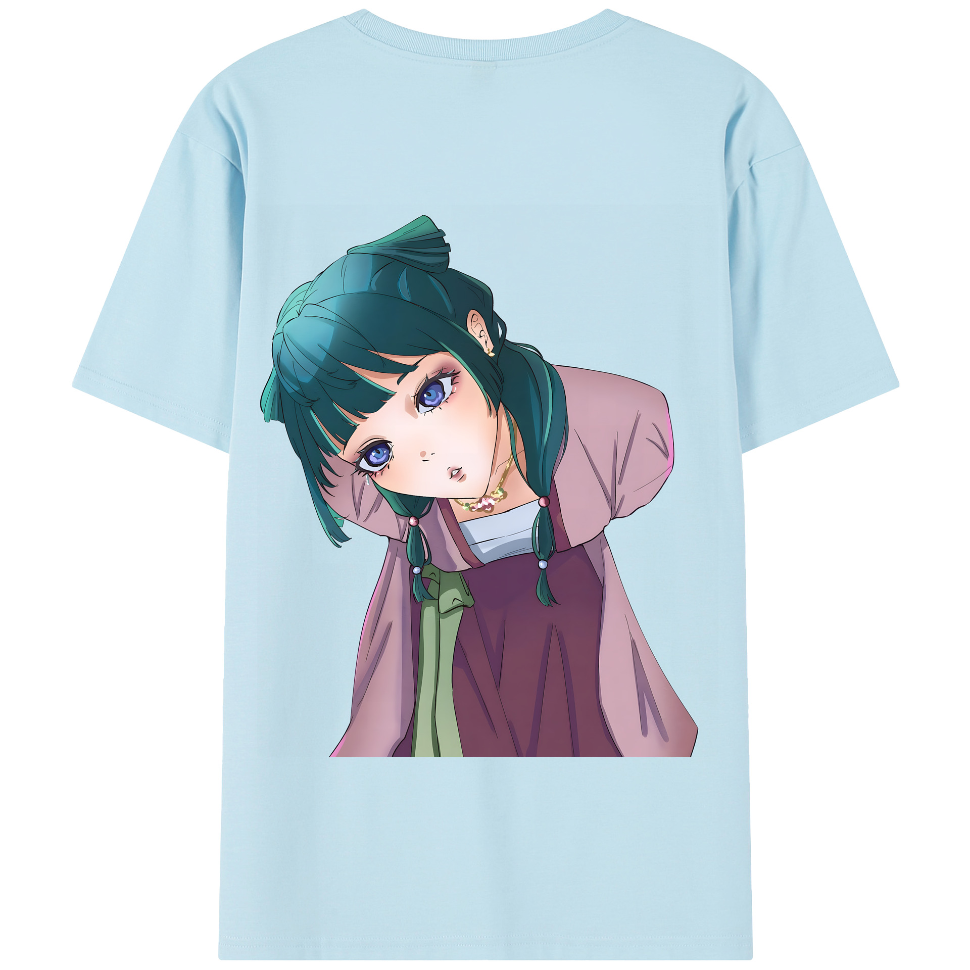 （画像用） 薬屋のひとりごと The Apothecary Diaries 綿100％半袖Tシャツ（背面プリント）